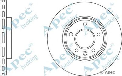 APEC BRAKING dsk2754 -  Тормозной диск